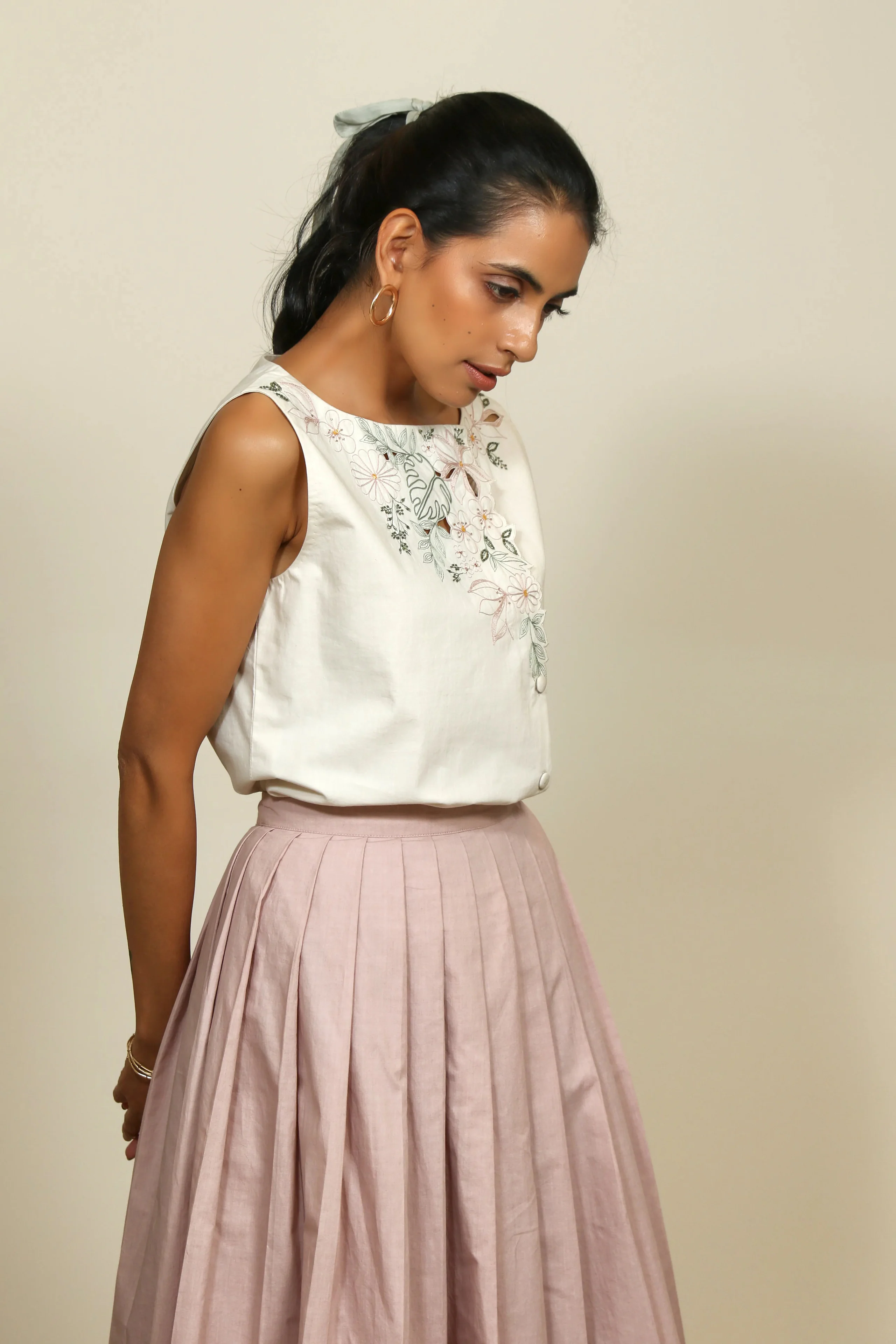 Rainforests silhouette and garment proportion by Devyani Singh